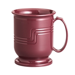 Cambro® Camwear® Shoreline Collection Delivery Ware Mug w/ Handle, Cranberry, 8 oz - MDSM8487