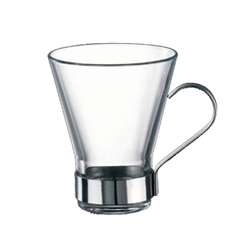 Glass Coffee Mug - 11 oz (Ypsilon)