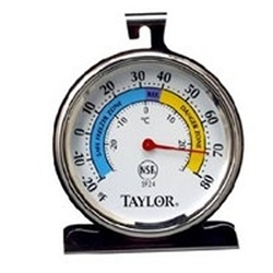 Taylor® Fridge/Freezer Dial Thermometer - 5924