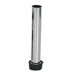 Browne® Stainless Steel Overflow Tube for 1.5" Drain, 12" Length - 40100305