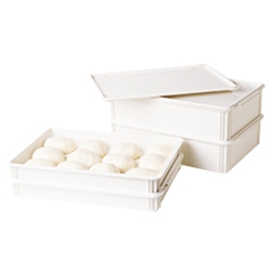 Cambro® Pizza Dough Box, White, 18" x 26" x 3" - db18263cw148